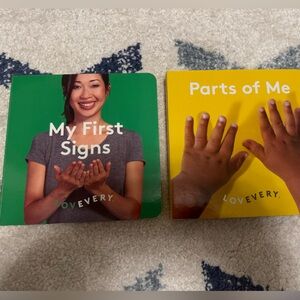 Lovevery My First Signs and Parts of Me Books
